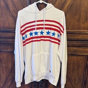 Aviator Nation Hoodie 4th of July M